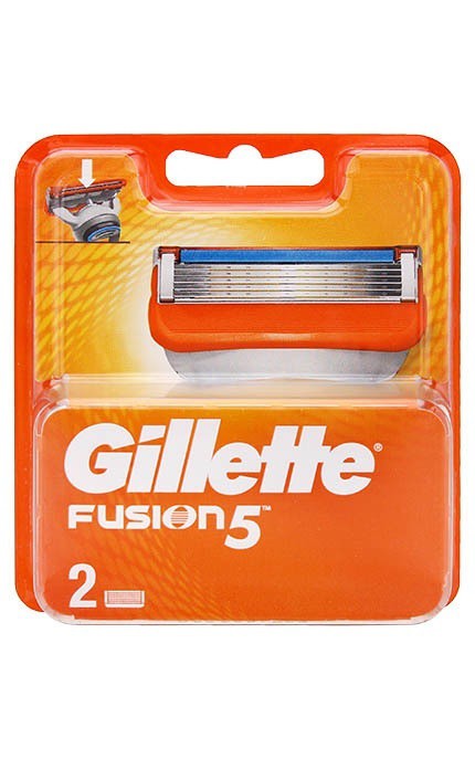 Gillette Fusion náhr.hlavice 2ks | Holící čepelky a náhrady - Pánské